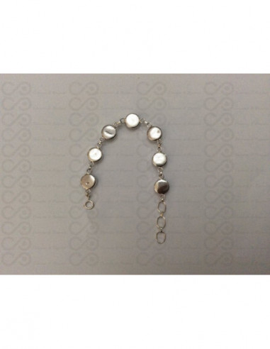 SB 0014 Armband Shiva Auge Silber