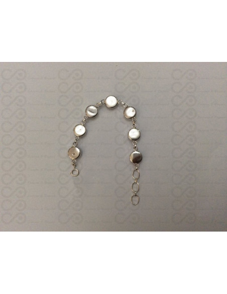 SB 0014 Armband Shiva Auge Silber