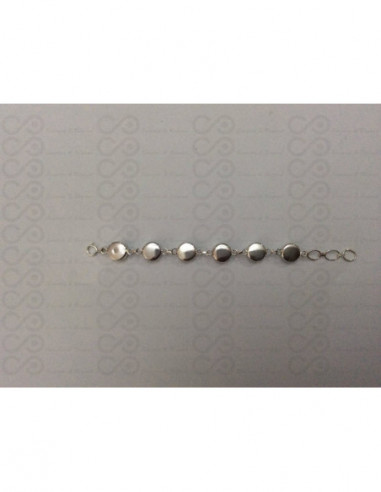 SB 0015 Pulsera Shiva Ojo Plata