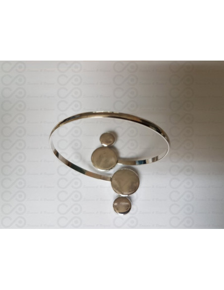 SB 0016 Bracelet Shiva oeil Argent