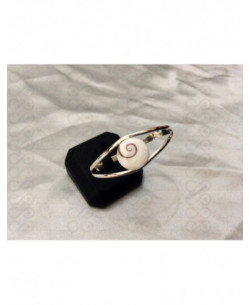 SB 0027 Braccialetto in Argento con Occhio di Shiva