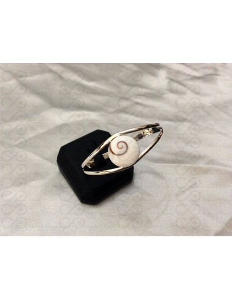 SB 0027 Bracelet Shiva Eye Silver