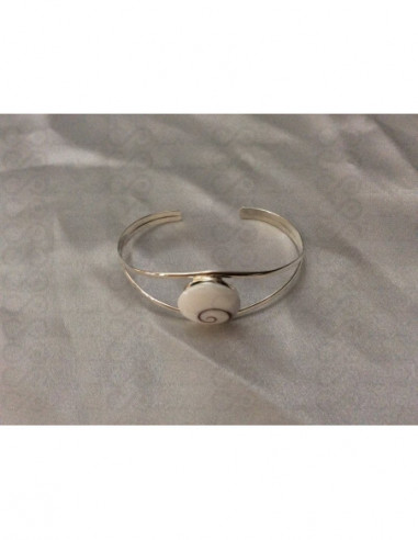 SB 0027 Armband Shiva Auge Silber