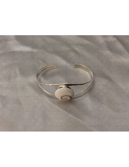 SB 0027 Braccialetto in Argento con Occhio di Shiva