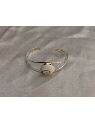 SB 0028 Braccialetto in Argento con Occhio di Shiva