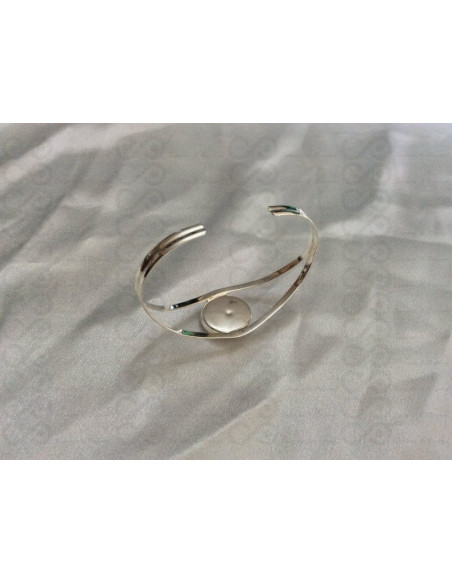 SB 0028 Bracelet Shiva Eye Silver