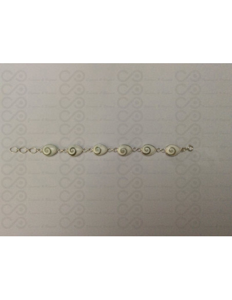 SB 0031 Pulsera Shiva Ojo Plata