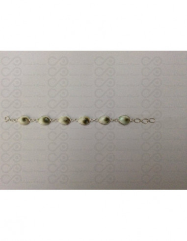 SB 0031 Pulsera Shiva Ojo Plata