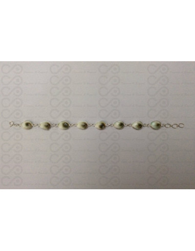 SB 0038 Bracelet Shiva Eye Silver