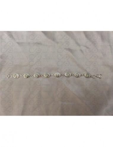 SB 0042 Bracelet Shiva Eye Silver