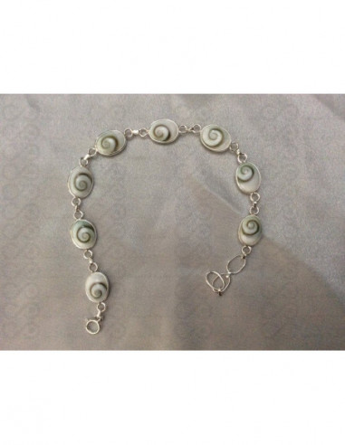 SB 0042 Bracelet Shiva oeil Argent