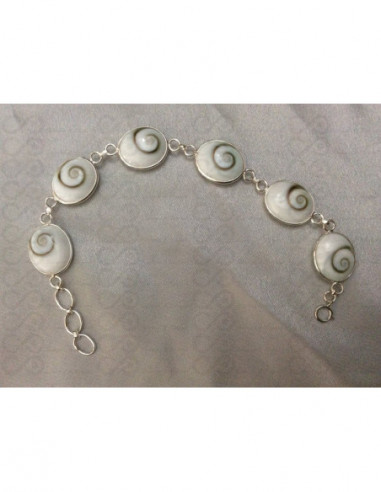 SB 0043 Bracelet Shiva oeil Argent
