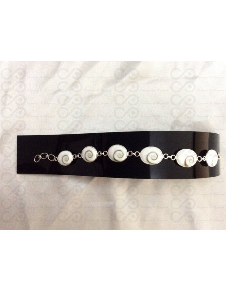 SB 0044 Armband Shiva Auge Silber