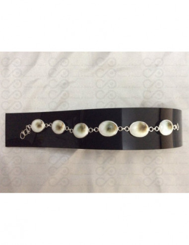 SB 0044 Pulsera Shiva Ojo Plata