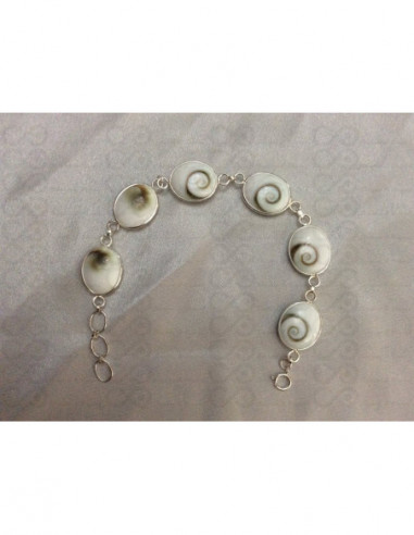 SB 0044 Bracelet Shiva oeil Argent
