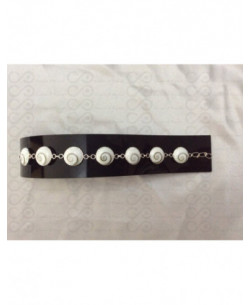 SB 0055 Bracelet Shiva Eye Silver