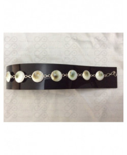 SB 0055 Braccialetto in Argento con Occhio di Shiva 2