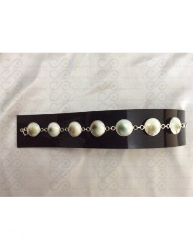 SB 0056 Pulsera Shiva Ojo Plata