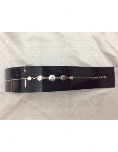 SB 0072 Braccialetto in Argento con Occhio di Shiva