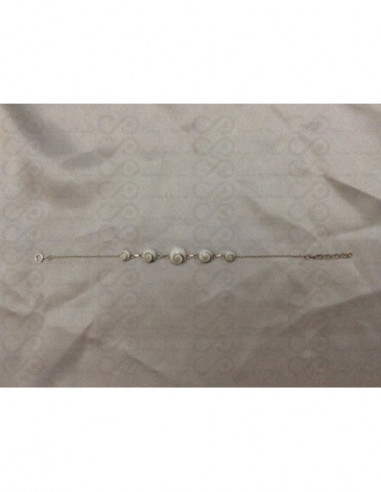 SB 0072 Pulsera Shiva Ojo Plata
