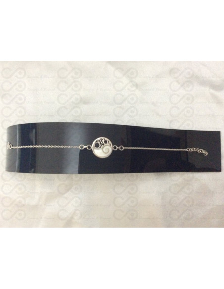 SB 0084 Bracelet Shiva oeil Argent