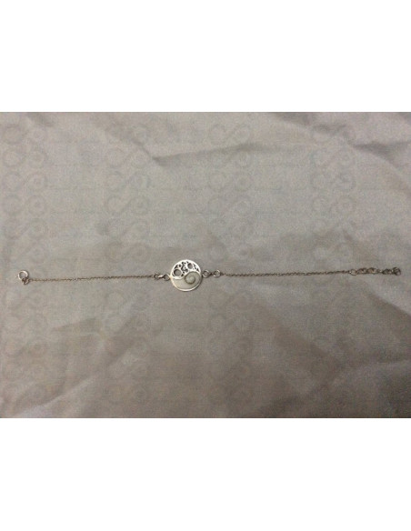 SB 0084 Bracelet Shiva oeil Argent