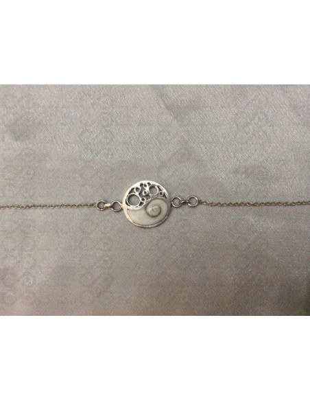SB 0084 Armband Shiva Auge Silber