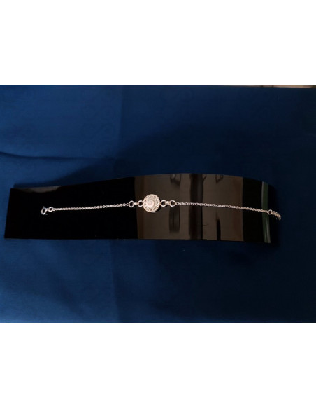 SB 0088 Braccialetto in Argento con Occhio di Shiva