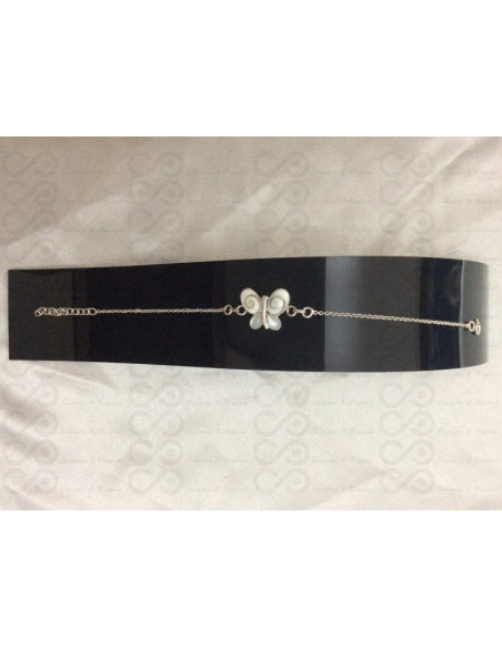 SB 0112 Pulsera Shiva Ojo Plata