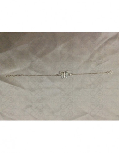 SB 0112 Pulseira Olho Shiva Prata