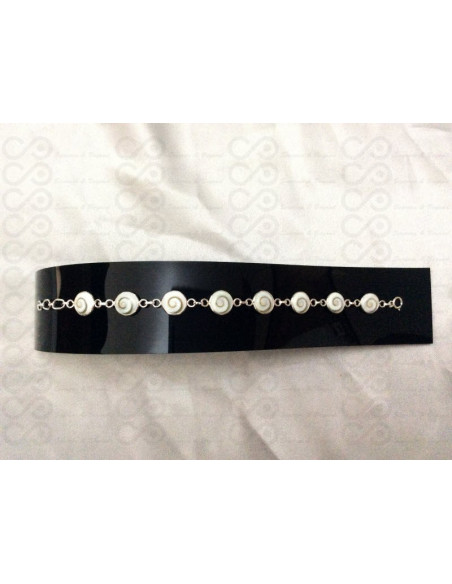 SB 0113 Pulsera Shiva Ojo Plata