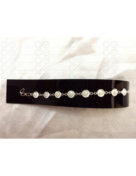 SB 0114 Bracelet Shiva oeil Argent