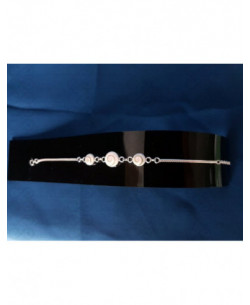 SB 0125 Pulsera Shiva Ojo Plata