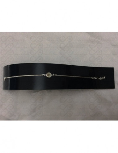 SB 0127 Pulsera Shiva Ojo Plata