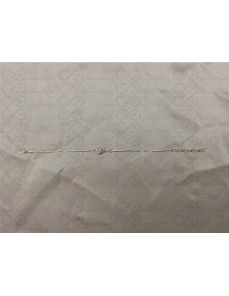 SB 0127 Braccialetto in Argento con Occhio di Shiva