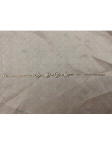 SB 0128 Bracelet Shiva Eye Silver