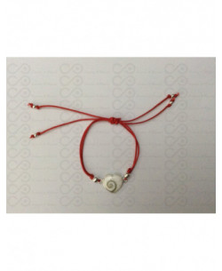 SB 0133 Pulseira Olho Shiva Prata