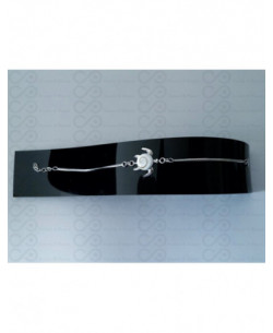 SB 0141 Pulsera Shiva Ojo Plata