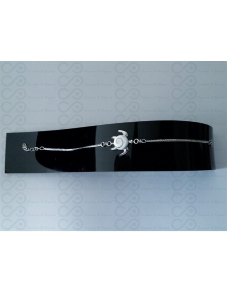 SB 0141 Braccialetto in Argento con Occhio di Shiva