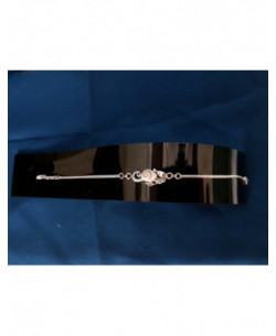 SB 0143 Pulsera Shiva Ojo Plata