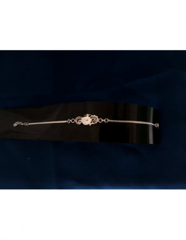 SB 0143 Armband Shiva Auge Silber