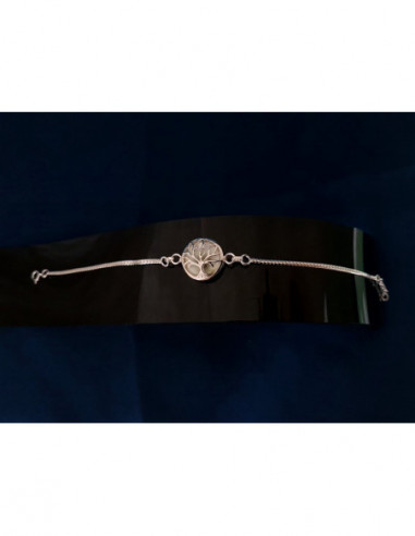 SB 0144 Bracelet Shiva Eye Silver