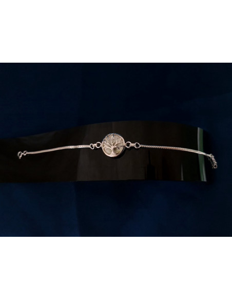 SB 0144 Armband Shiva Auge Silber