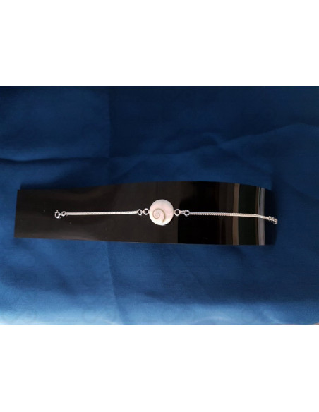 SB 0145 Braccialetto in Argento con Occhio di Shiva