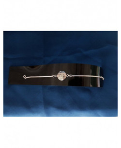 SB 0145 Braccialetto in Argento con Occhio di Shiva 2