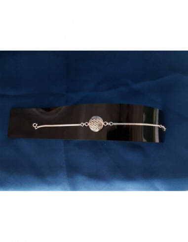 SB 0145 Bracelet Shiva oeil Argent