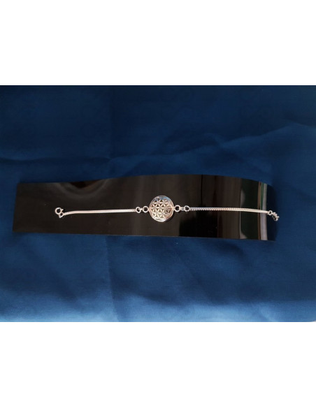 SB 0145 Braccialetto in Argento con Occhio di Shiva