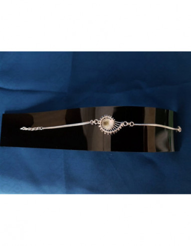 SB 0150 Bracelet Shiva oeil Argent