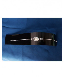 SB 0151 Pulsera Shiva Ojo Plata