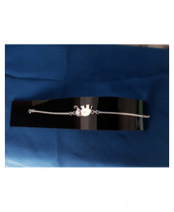 SB 0152 Armband Shiva Auge Silber 2